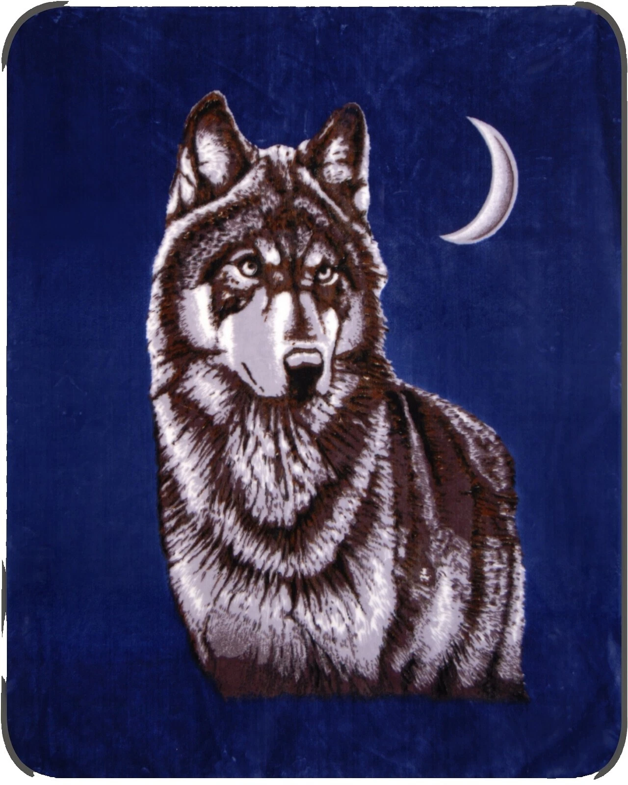 Nature Print Queen Rectangular Blankets & Throws