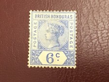 ICOLLECTZONE British Honduras 42 VF hinged 