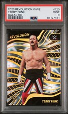 2023 Panini WWE Revolution #120 Terry Funk Galactic PSA 9 MINT