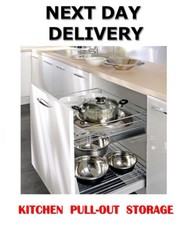 KITCHEN PULL OUT BASKET SOFT CLOSE  STORAGE S 400 mm ,600 mm W-2311
