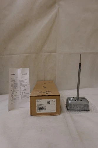 Siemens QAM2030.020 Duct Temp Sensor, 8" Probe, 10K OHM Type 2 Thermistor - NOS