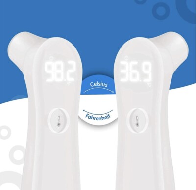 NWT TOUCHLESS THERMOMETER KIDS INFRARED EAR FOREHEAD PRECISION AWARD WINNING