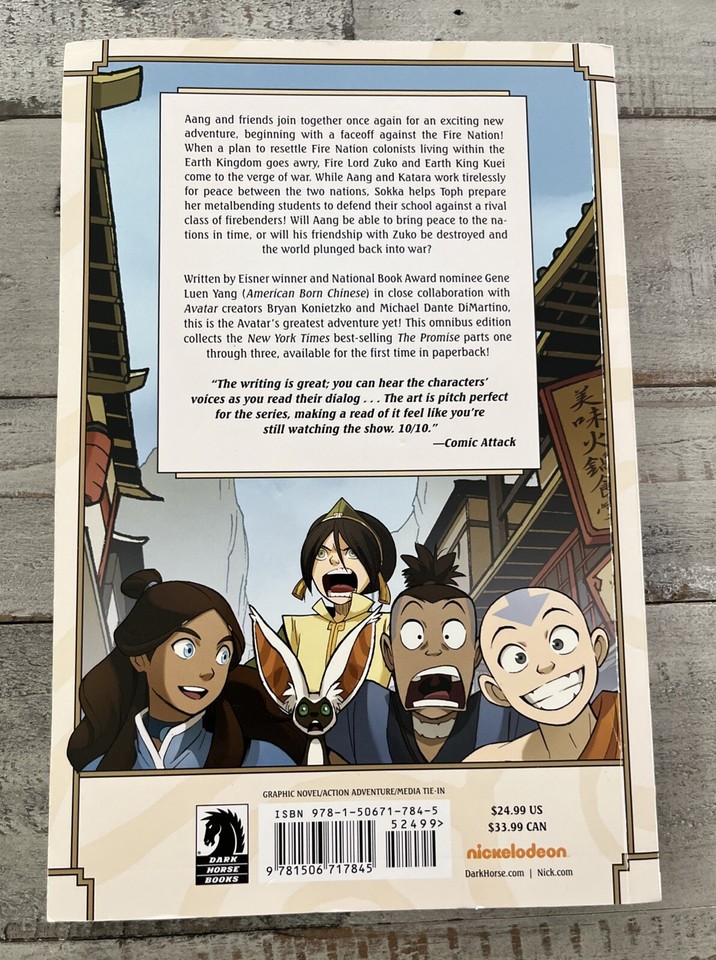 Nickelodeon Avatar: The Last Airbender, #1 The Search & #2 The Promise