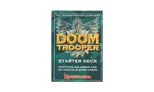 Doom Trooper UNLIMITED EDITION FACTORY-SEALED STARTER DECK - Heartbreaker