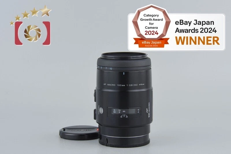 Lente de montaje Minolta AF MACRO 100 mm f/2,8 nueva para Sony/Minolta A [muy buena]