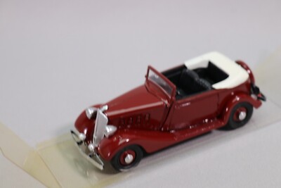 RENAULT PRIMASTELLA COACH DECAPOTABLE 1934 Rouge et Noir DUBRAY 1:43