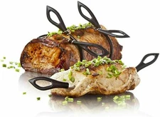 Vacu Vin Roast Clips and Skewers - Set of 8 