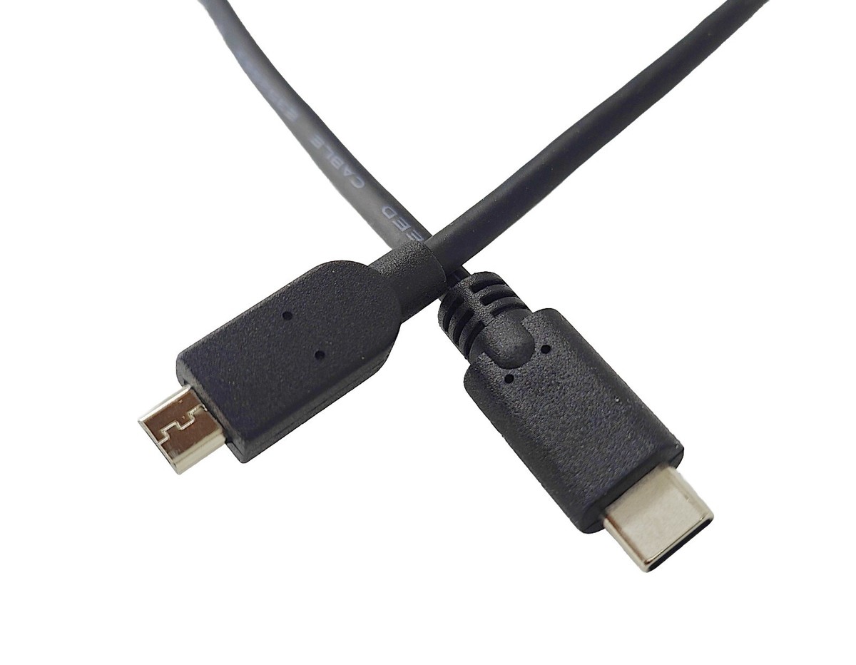 Câble Micro USB 2.0 Vers USB Mâle - 1,5 Mètre - Nylon Tressé Noir - Marque TechExpert - Garantie 2 Ans - Neuf