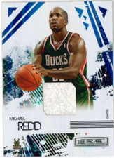 MICHAEL REDD 2009 PANINI ROOKIES & STARS LONGEVITY BLUE JERSEY /25