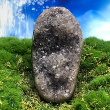 160G Natural Amethyst Geode Crystal Mineral Specimen Freeform Energy Healing