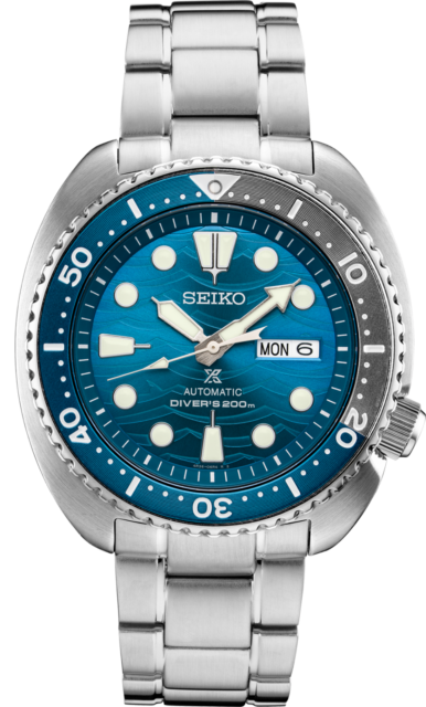 seiko diver blue