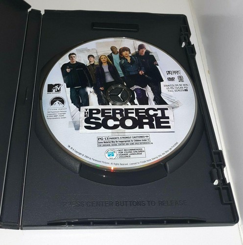 The Perfect Score DVD Scarlett Johansson Chris Evans Ex-Library - Picture 4 of 4