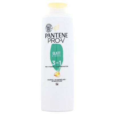 Pantene Pro-V Glatt&Seidig 3in1 250ml Shampoo Spülung Intensivpflege