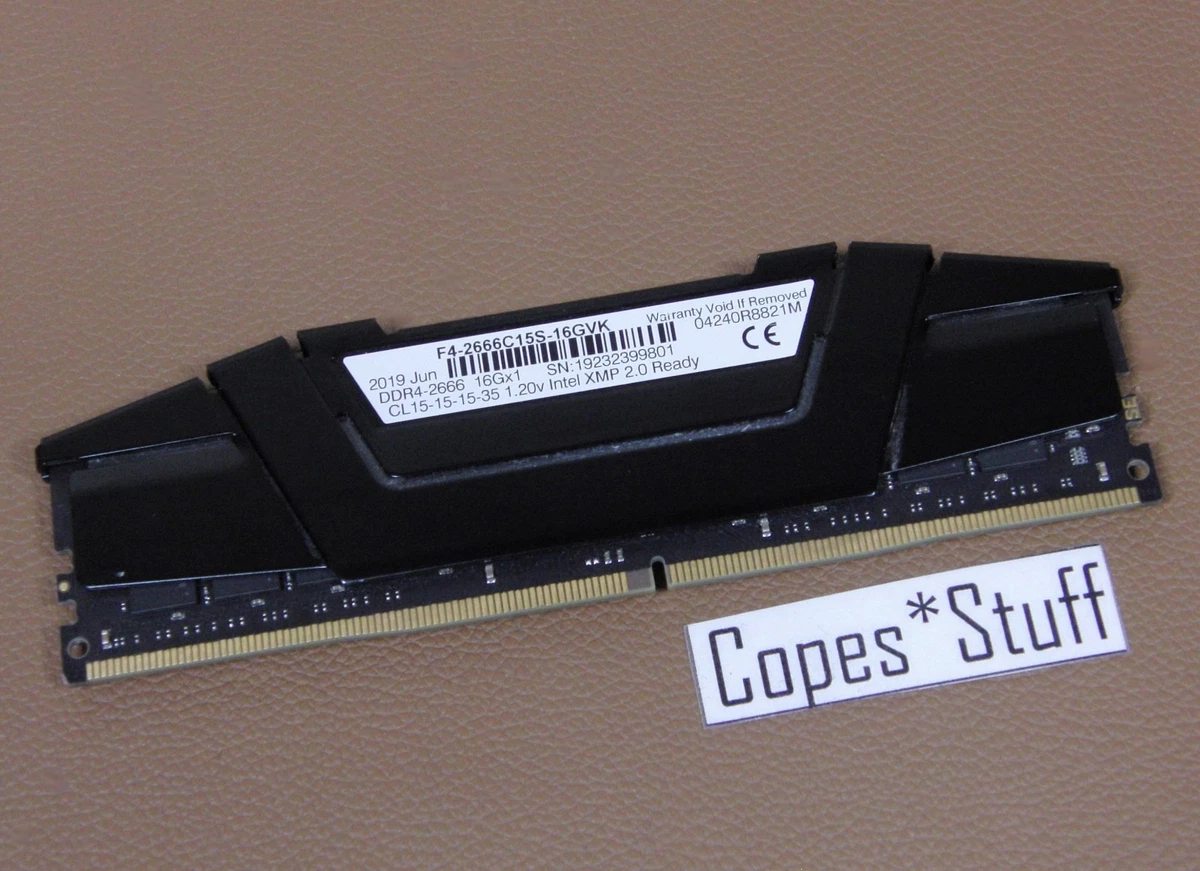 G. SKILL Computer PC4-21300 (DDR4-2666) Bus Speed Memory (RAM) for