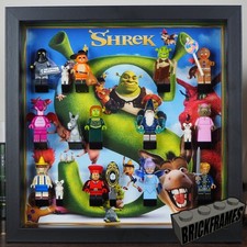 Display frame to display Lego Minifigures Shrek Collectible Minifigures - 71053
