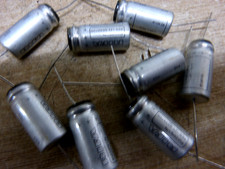 8x 470uf 16v axial electrolytic capacitors Rifa PEG122GD3470q