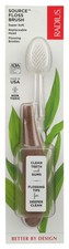 Radius Source Floss Brush Super Soft Replaceable Head Toothbrush