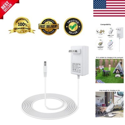 10 ft Power Cord for 4moms mamaRoo - Safe & Stylish Charger in Matte White