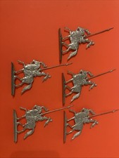 Zinnfiguren Flachfiguren Ritter Reiter Mittelalter Auflösung Nachlass Konvolut