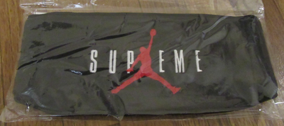 #ad Supreme Jordan Headband Black FW24 Supreme New York 2024 Brand New Free U.S. Samp;H $44.99