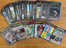 1971 Topps ⚾️Baseball⚾️ - You Pick to Complete Your Set - Cards #120-#750
