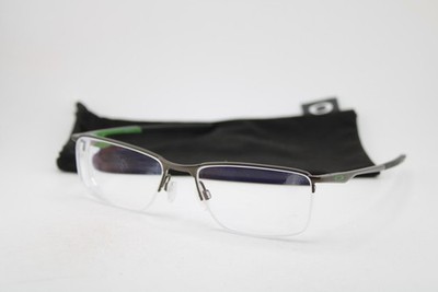 NEW OAKLEY OX3218-0256 SOCKET 5.5 SATIN PEWTER GREEN AUTHENTIC EYEGLASSES 56-18