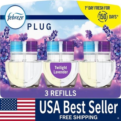 Febreze Plug In Air Freshener, Odor-Fighting Scented Oil Refill, Air Fresheners