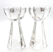 Baccarat Crystal Candle Holders