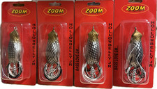 Zoom Hollybelly Jr Frog Shad Color Topwater Bass Fishing Lure NEW - Lot of 4