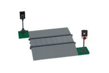 Lego® train 9V RC chemin de fer voie ferrée 60098 passage à niveau