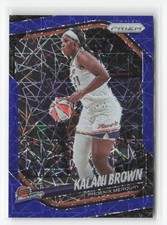 2025 Prizm WNBA Blue Velocity #55 Kalani Brown Phoenix Mercury