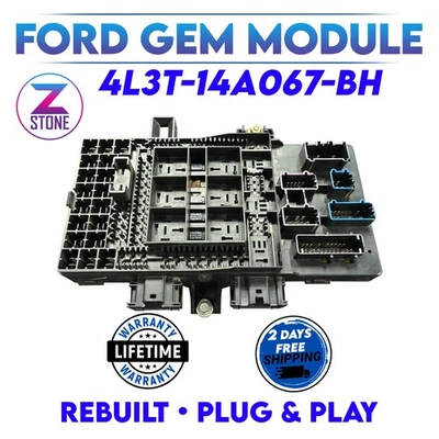 REBUILT 4L3T-14A067-BH 2004 FORD F150 INTERIOR FUSE BOX - Bild 1 von 2