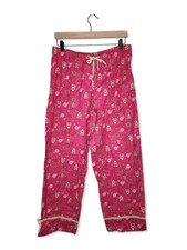 Xhilaration Loungewear Pajama Pants in Pink Floral Size L