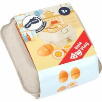 Legler Small Foot Holz-Eier Rollenspielzeug Holzspielzeug Ab 3 Jahre Holz 10591