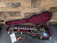 2005 Gibson Custom Shop Les Paul Custom Electric Guitar Ebony W/ OHSC 9.6 Lb