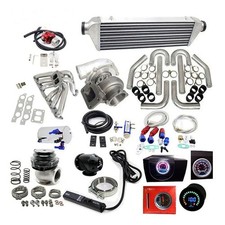 White Series T4 Turbo Kit T76 Ar.96 3 V-band For 2jz-ge Supra Is300 Gs300 Sc300