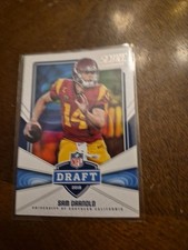 2018 Panini Score Football Sam Darnold NFL Draft Card #1 (RC) Rookie Seahawks . rookie card picture
