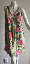 Tommy Bahama 100 Silk Tropical Toucan Dress Sleeveless Shift Small Sample