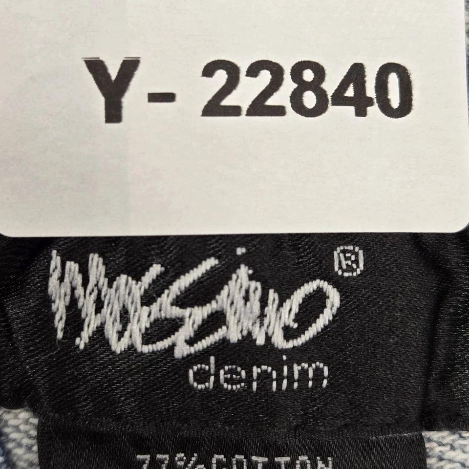 ВИНТАЖНЫЙ женский джинсовый комбинезон Mossimo S/P светло-синий Westerncore на пуговицах 29 дюймов Y2K - Изображение 2 из 4