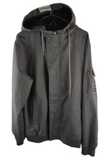 RIPCURL Grey Padded jacket size M Mens Full Z...