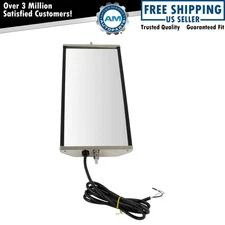 West Coast Mirror Heated 16x7 Stainless Steel Left or Right for Heavy Duty Truck