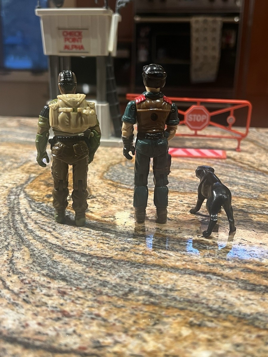 GI Joe Check Point Hasbro 1985 - Complet Avec Notice - Vintage