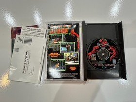 The Lost World: Jurassic Park (Sega Saturn, 1996) Complete w Reg Card LN MINT!