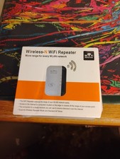 WiFi Extender Booster 5000 Sq.Ft 50 Devices Dual Band Repeater w/ Ethernet