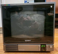 Sony Trinitron PVM-1270 Color Video Monitor 12in Retro Gaming Surveillance Unit 