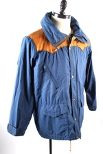 Vintage 1970s Rocky Mountain Featherbed Gore-Tex Leather Parka Jacket Mens XL