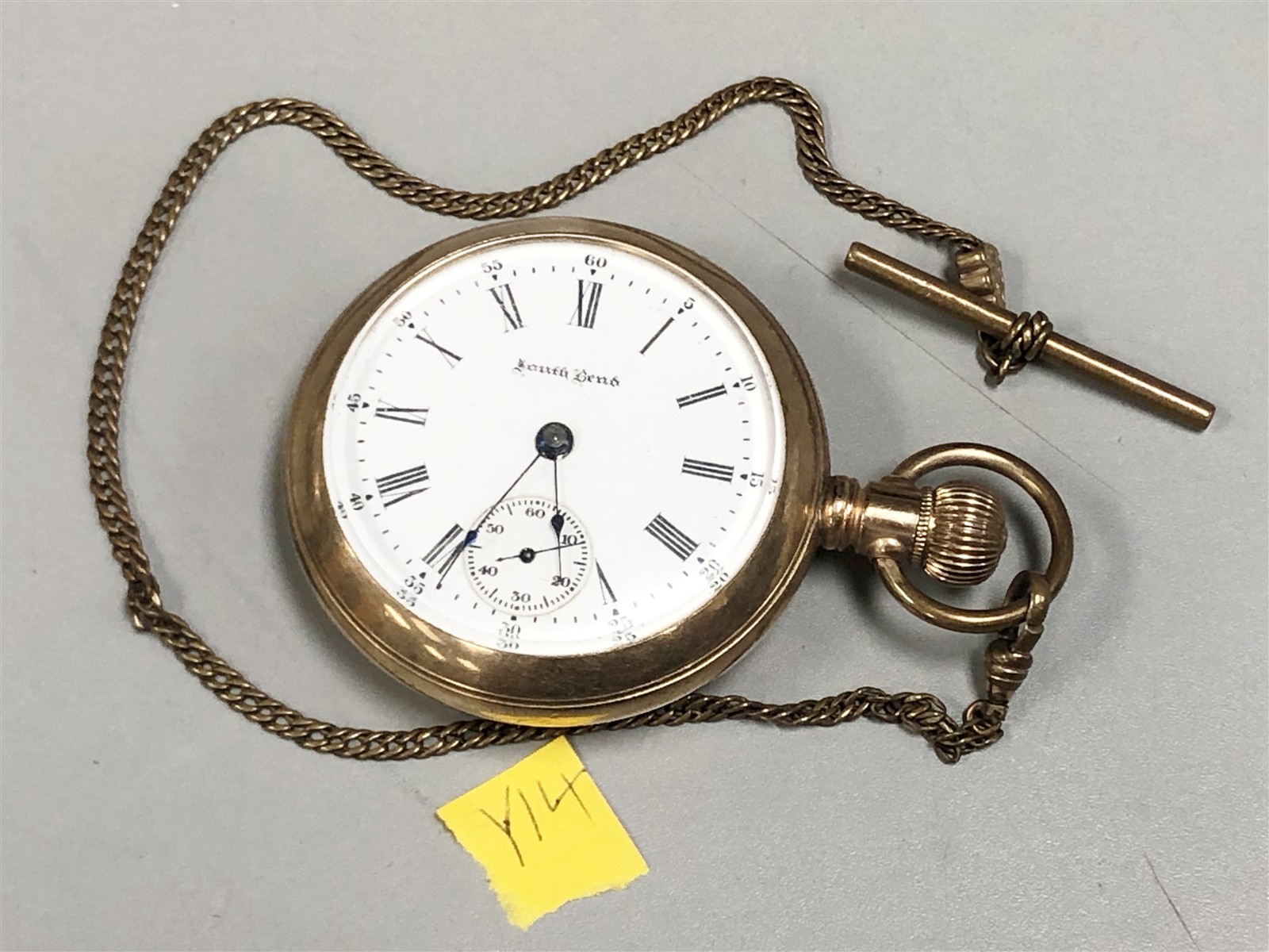 BEND #Y14 SOUTH POCKET 1900s TESTED JEWELS WORKING EARLY AND WATCH LOT 15 - vintagewatches.pk