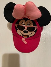 walt diney hot pink minnie mouse cap hat