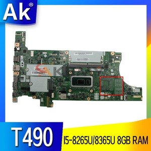 For   Thinkpad T490 T590 NM-B901 Notebook Motherboard i3 i5 i7 CPU Tested *cc