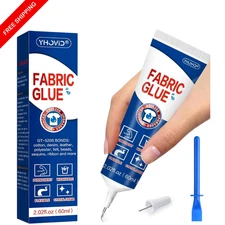 Fabric Glue Mighty Mend it Fabric Glue Permanent Clear Washable Clothing Glue